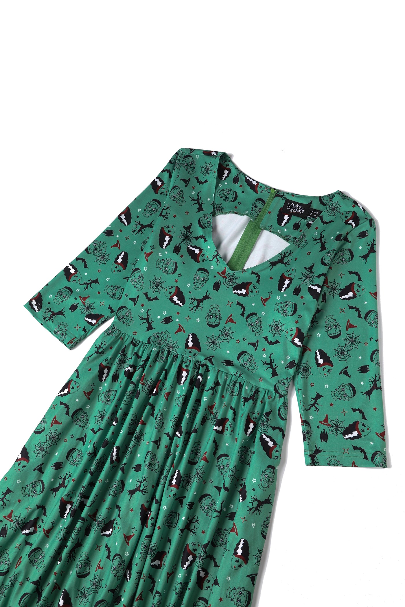 Frankenstein & The Bride Print Dress