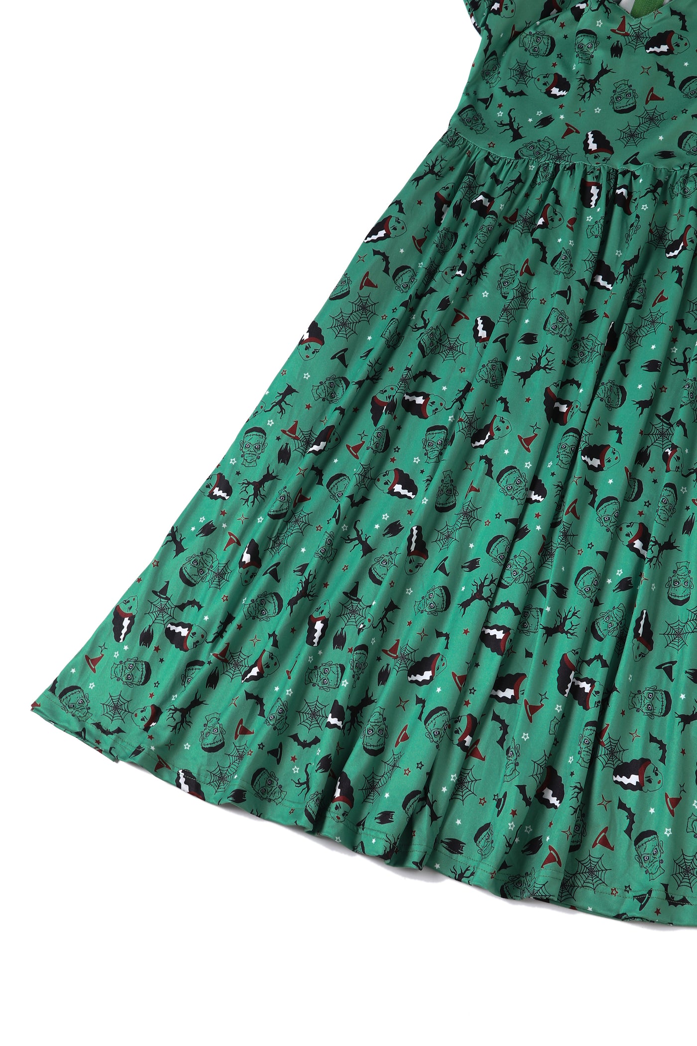 Frankenstein & The Bride Print Dress
