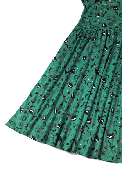 Frankenstein & The Bride Print Dress