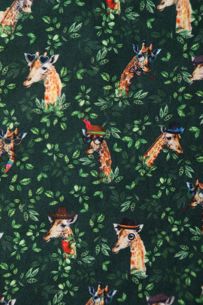 Green Giraffe Dress