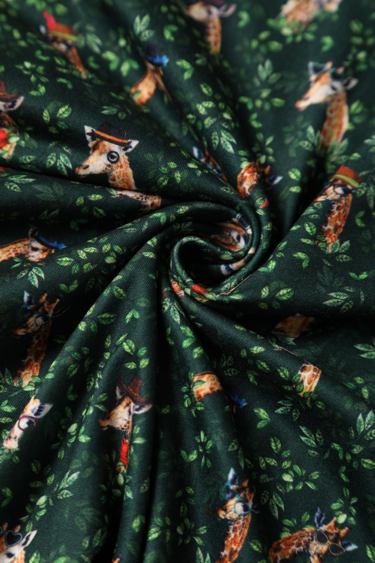 Green Giraffe Dress