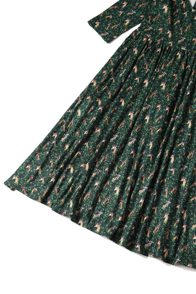 Green Giraffe Dress
