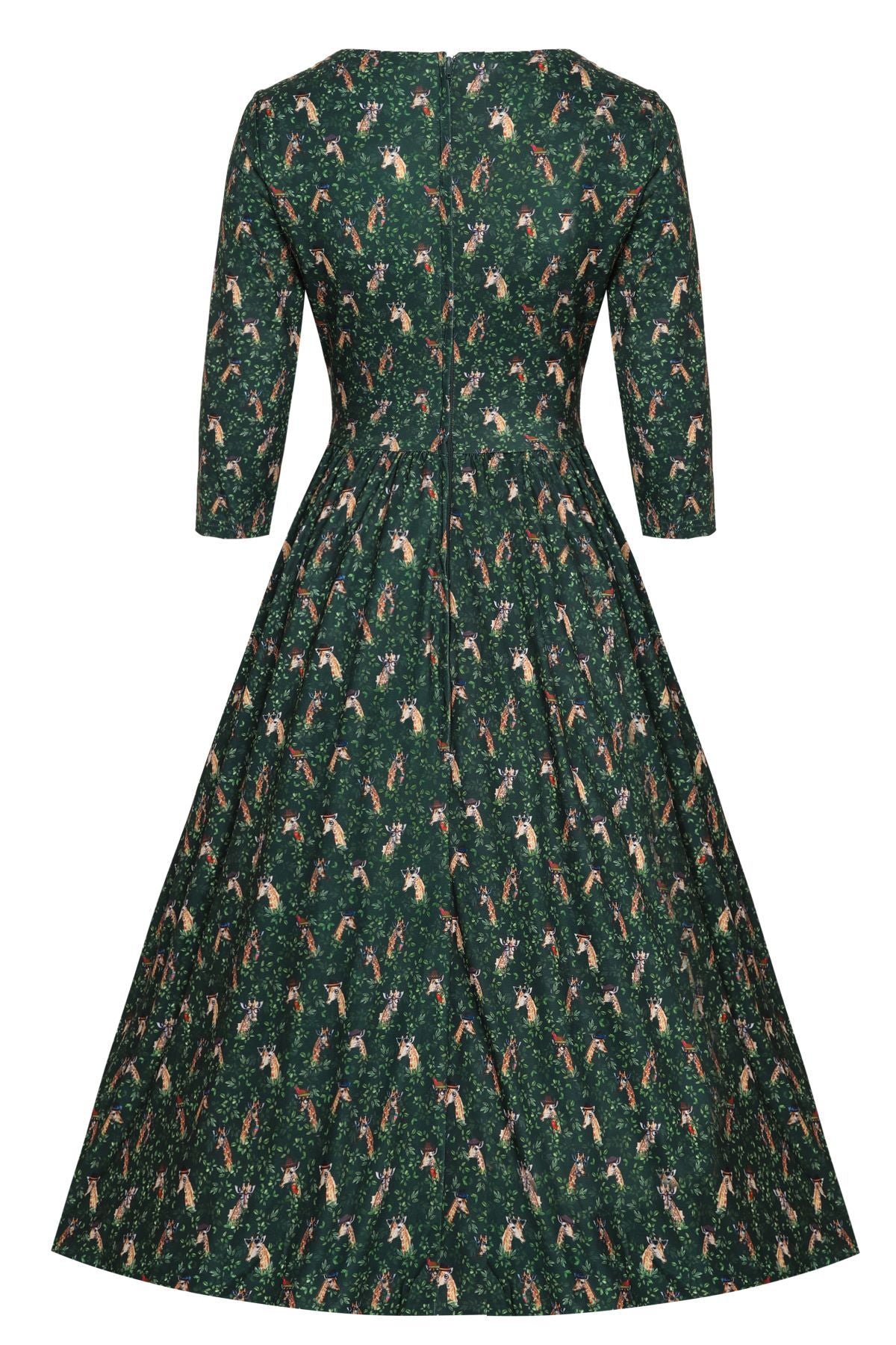 Green Giraffe Dress