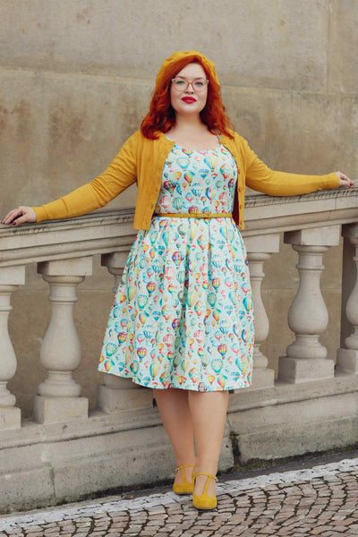 Hot Air Balloon Festival Swing Dress