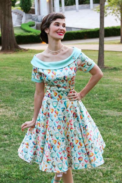 Hot Air Balloon Swing Dress