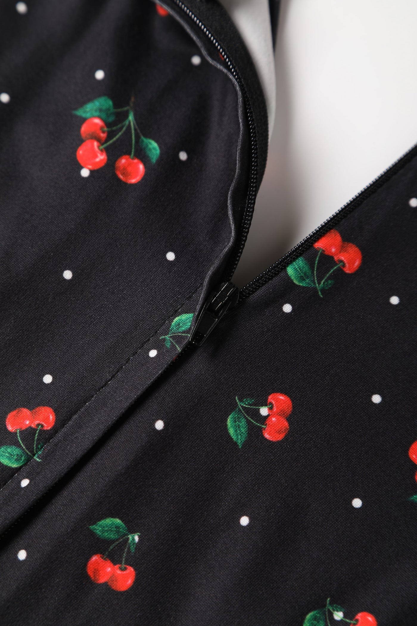 Retro Black Cherry Tea Dress