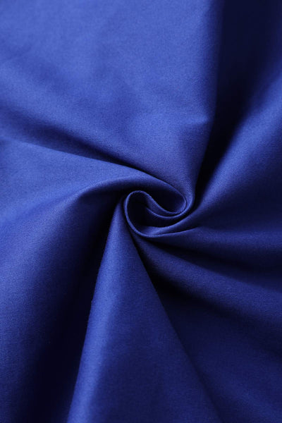Fabric of Lily Dark Blue Off Shoulder Dress