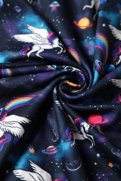 Close up view of Long Sleeved Magical Unicorn Dress