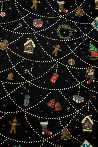 Pattern of Mabel Christmas Ornament Shirt Dress