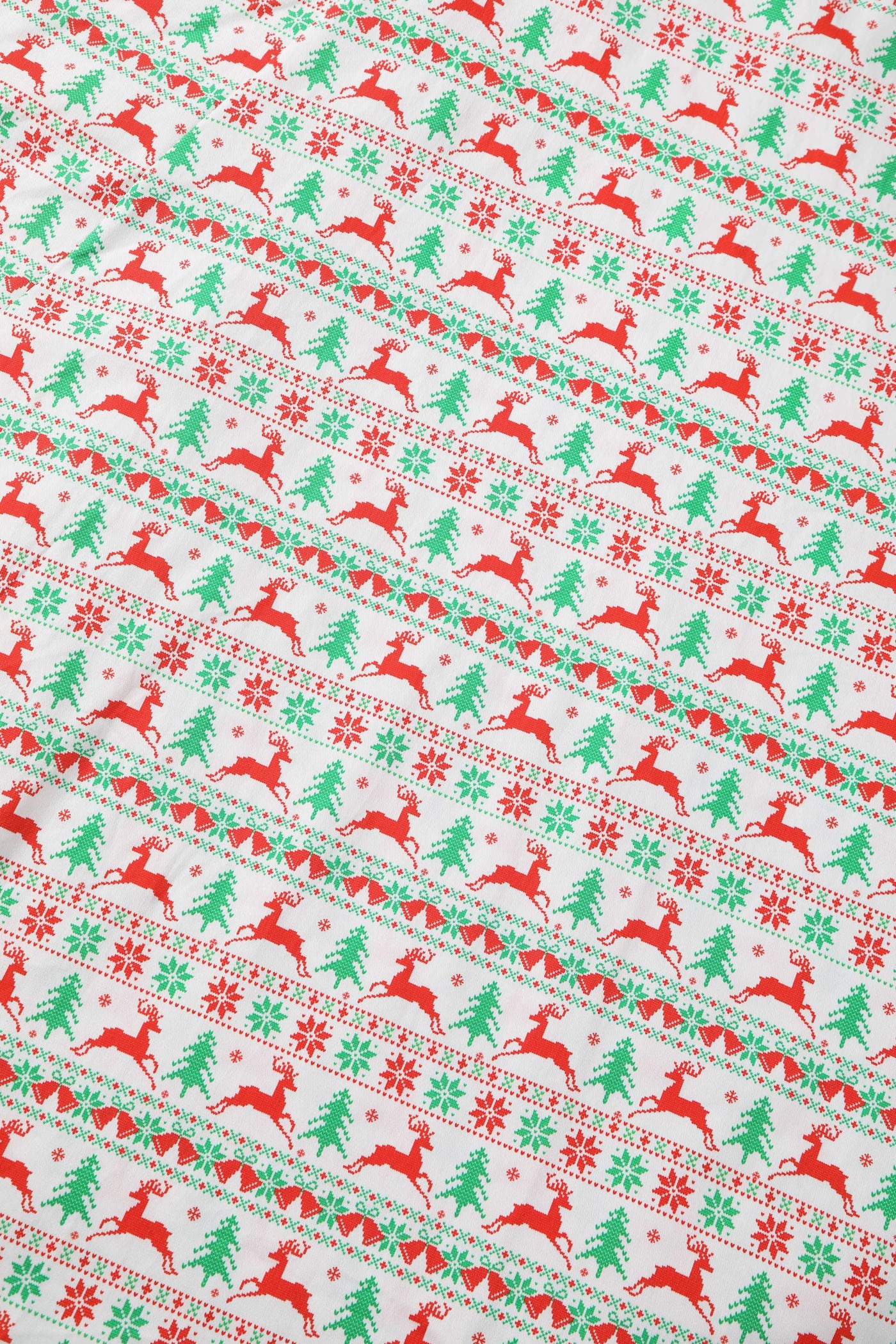 Pattern of Mabel Christmas Reindeer Shirt Dress