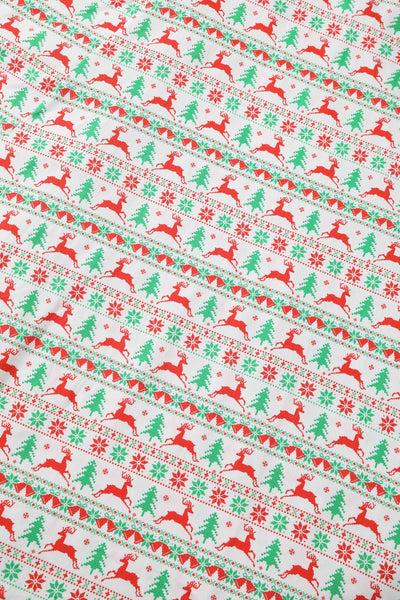 Pattern of Mabel Christmas Reindeer Shirt Dress