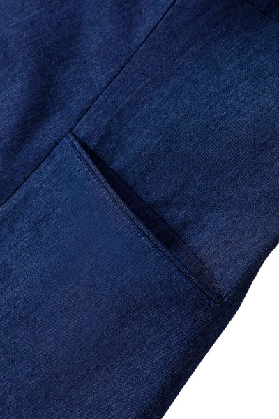 Mabel Denim Midi Shirt Dress