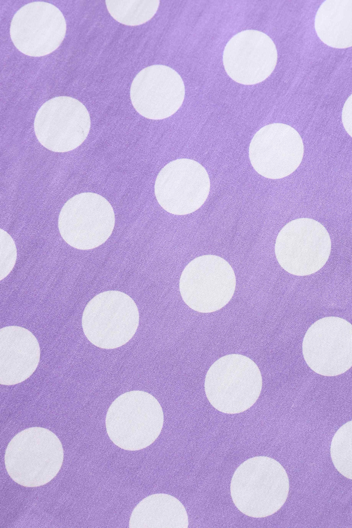 Pattern of Mabel Lilac Polka Dot Midi Shirt Dress