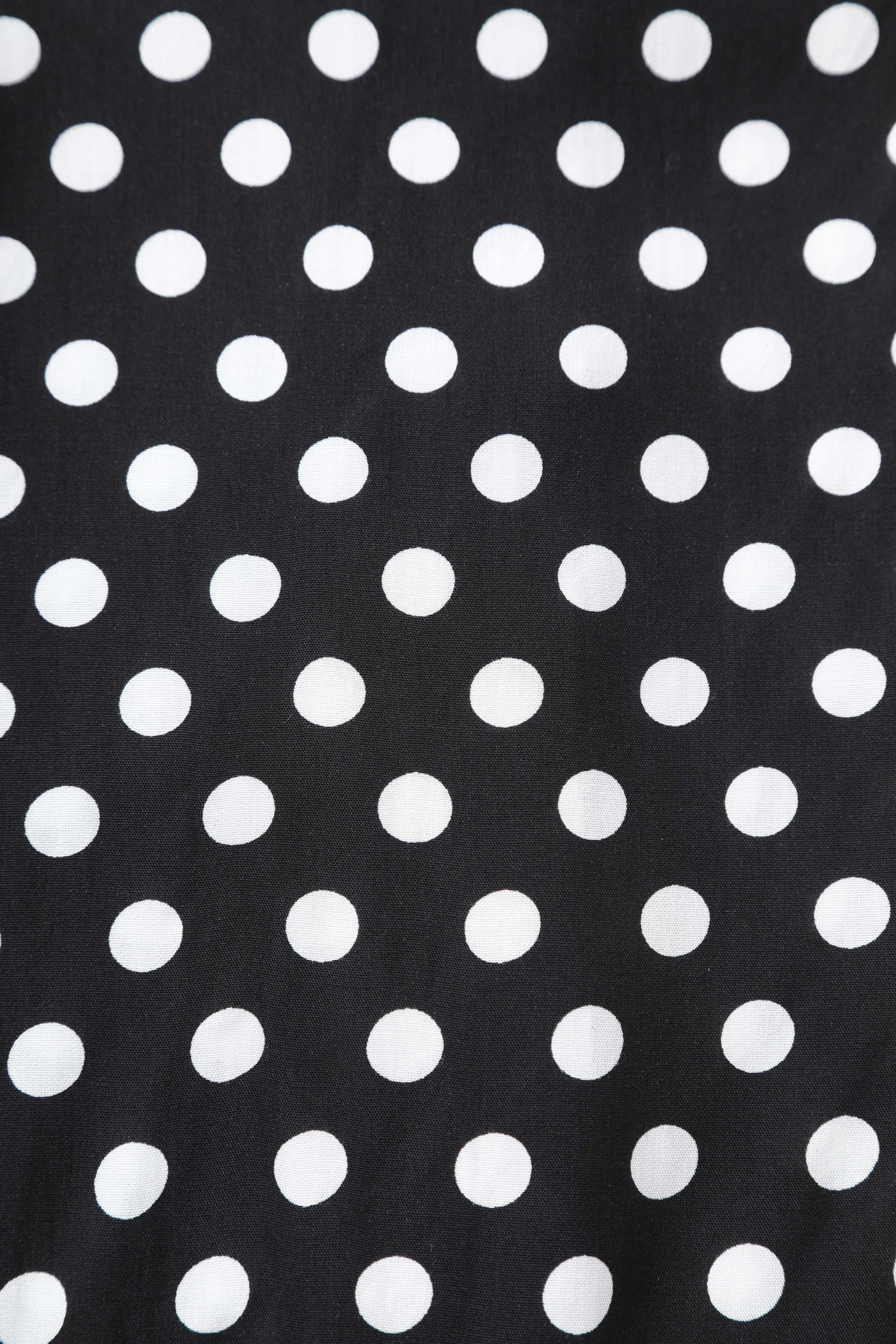 Pattern of Margaret Polka Dot Long Sleeved Blouse In Black