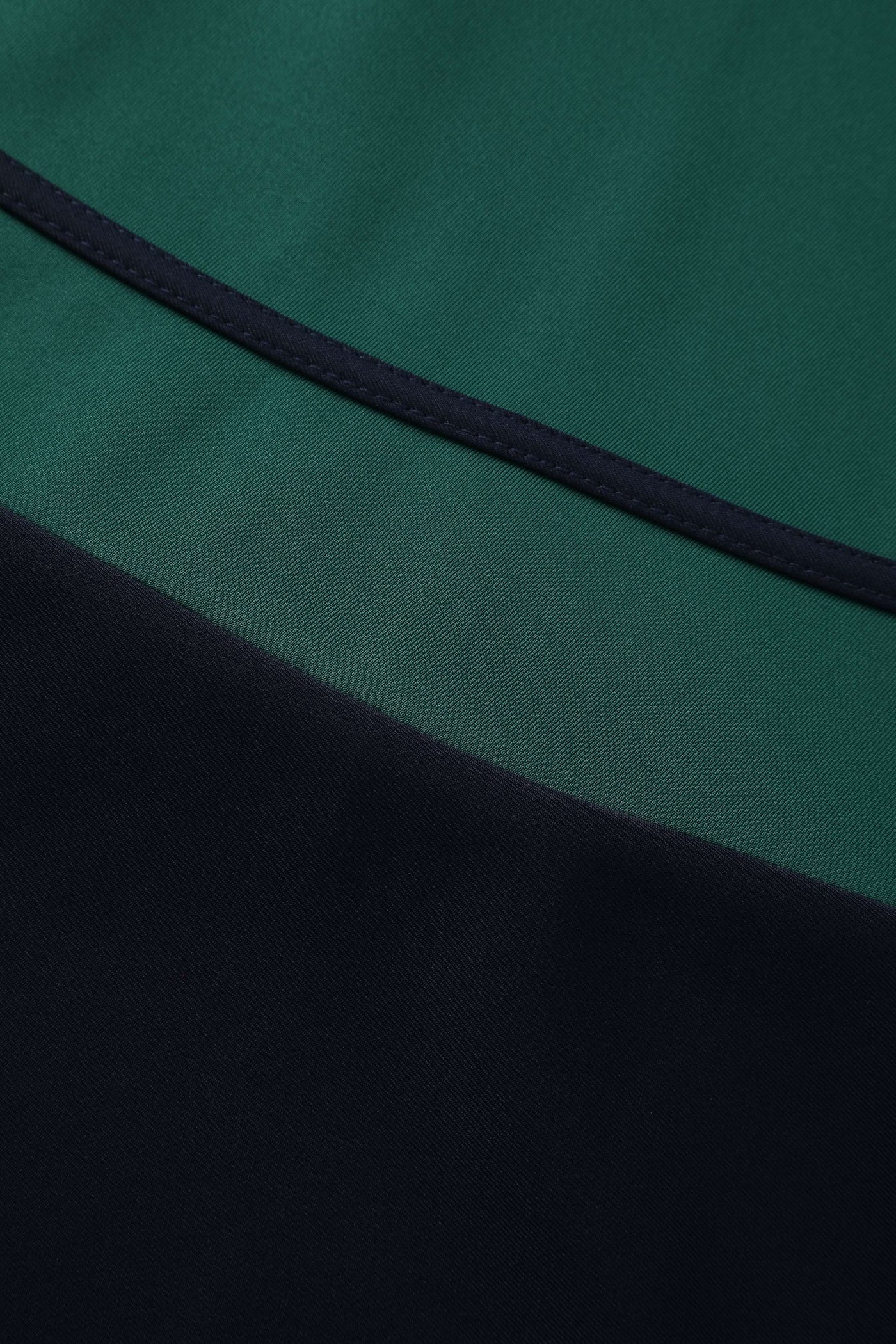 Pattern of Maria Circle Dress in Green & Blue