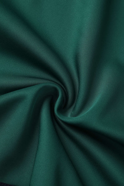 Fabric of Maria Circle Dress in Green & Blue