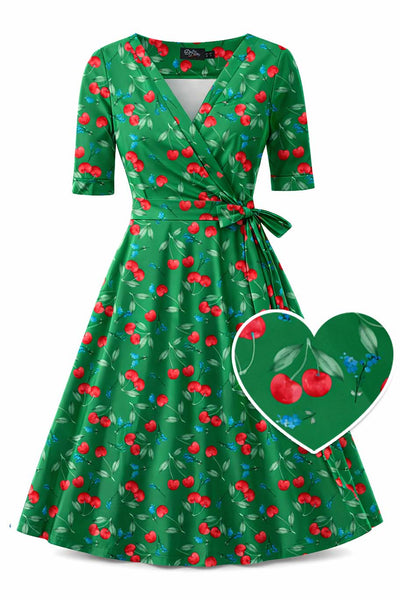 Womens Casual Tie Waist & Wrap Around Day Dresses