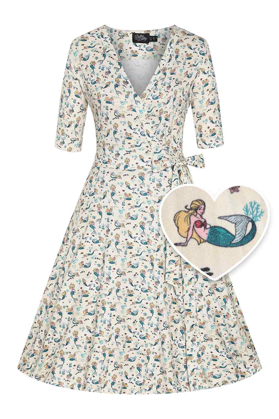 The Prairie' Summer Knit Mermaid Set (White)