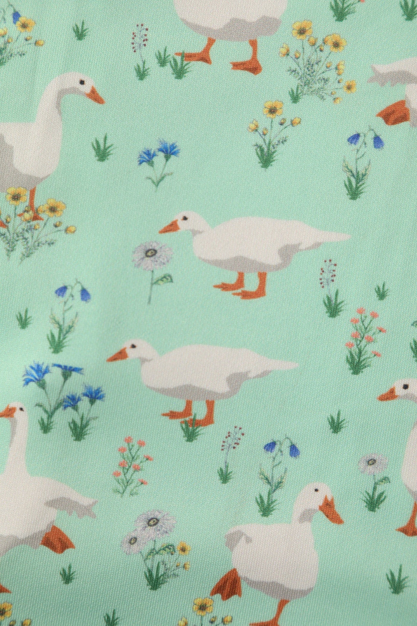Mint Green Duck Swing Dress