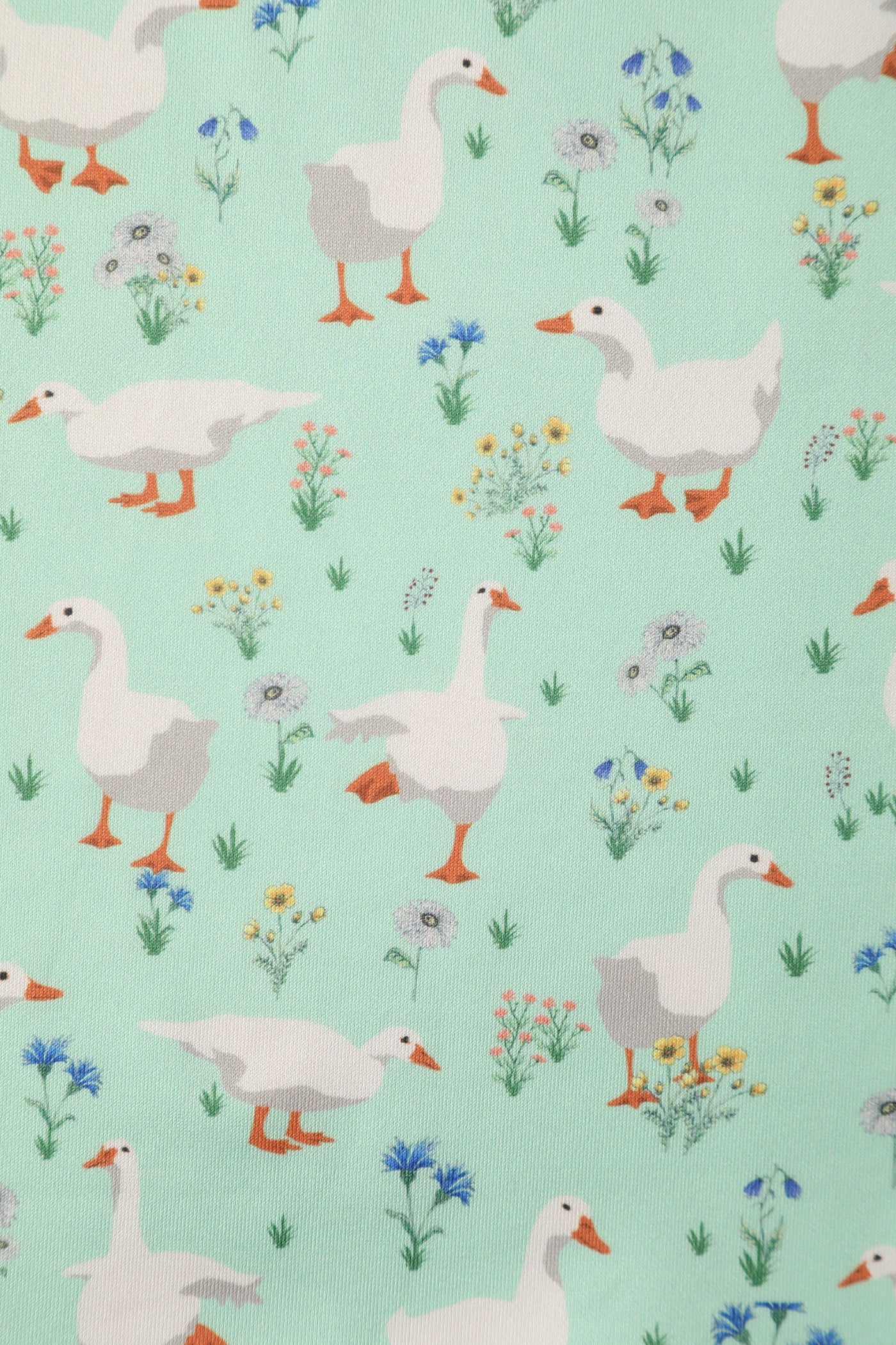 Mint Green Duck Swing Dress