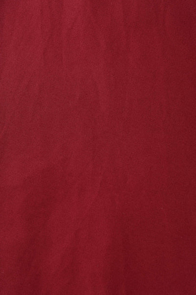 Plain pattern of Mollie Scarlette Red Full Circle Shirt Dress