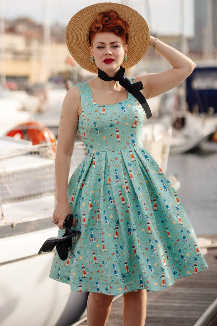 ワンピース Dolly flare mini dress AM1287 ANDMARY】Dolly flare mini dress