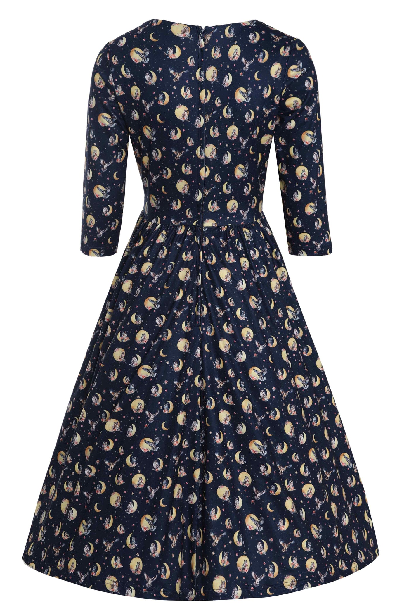 Owl online print dress