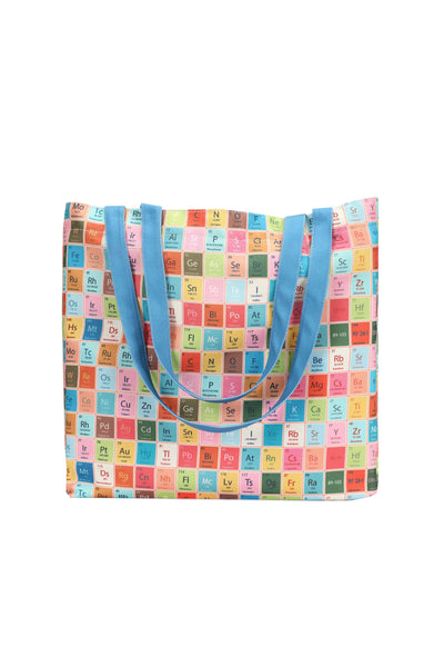 Periodic Table Print Canvas Tote Bag