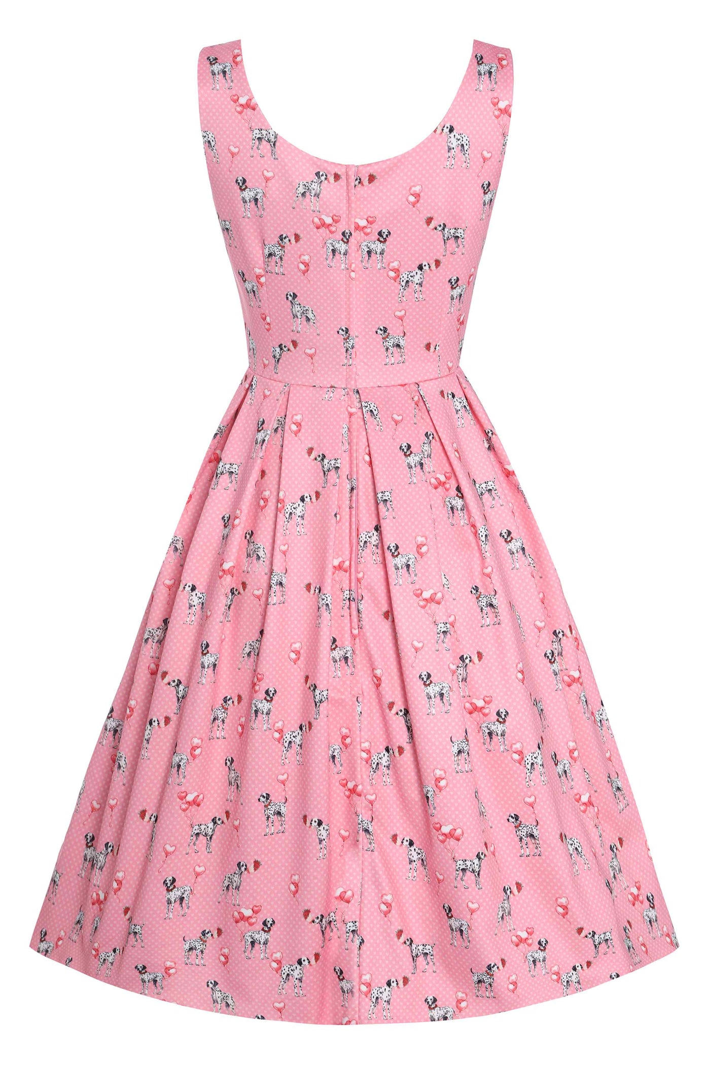 pink dalmatian dress Women's Dusty Pink Dalmatian Tie Neck Puff Sleeve Wrap Skirt Bodycon Dress
