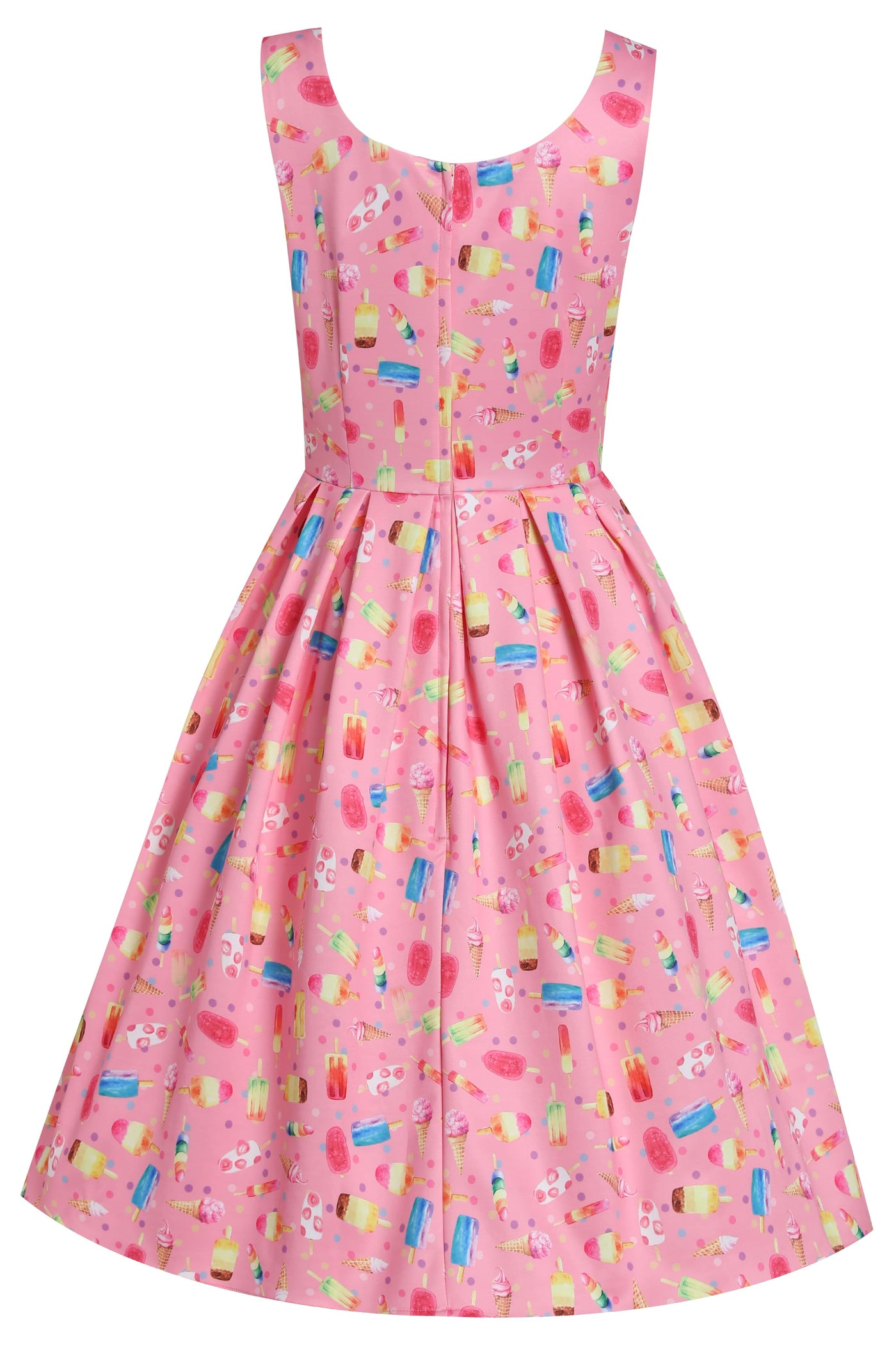 Pink Ice Lolly Swing Dress