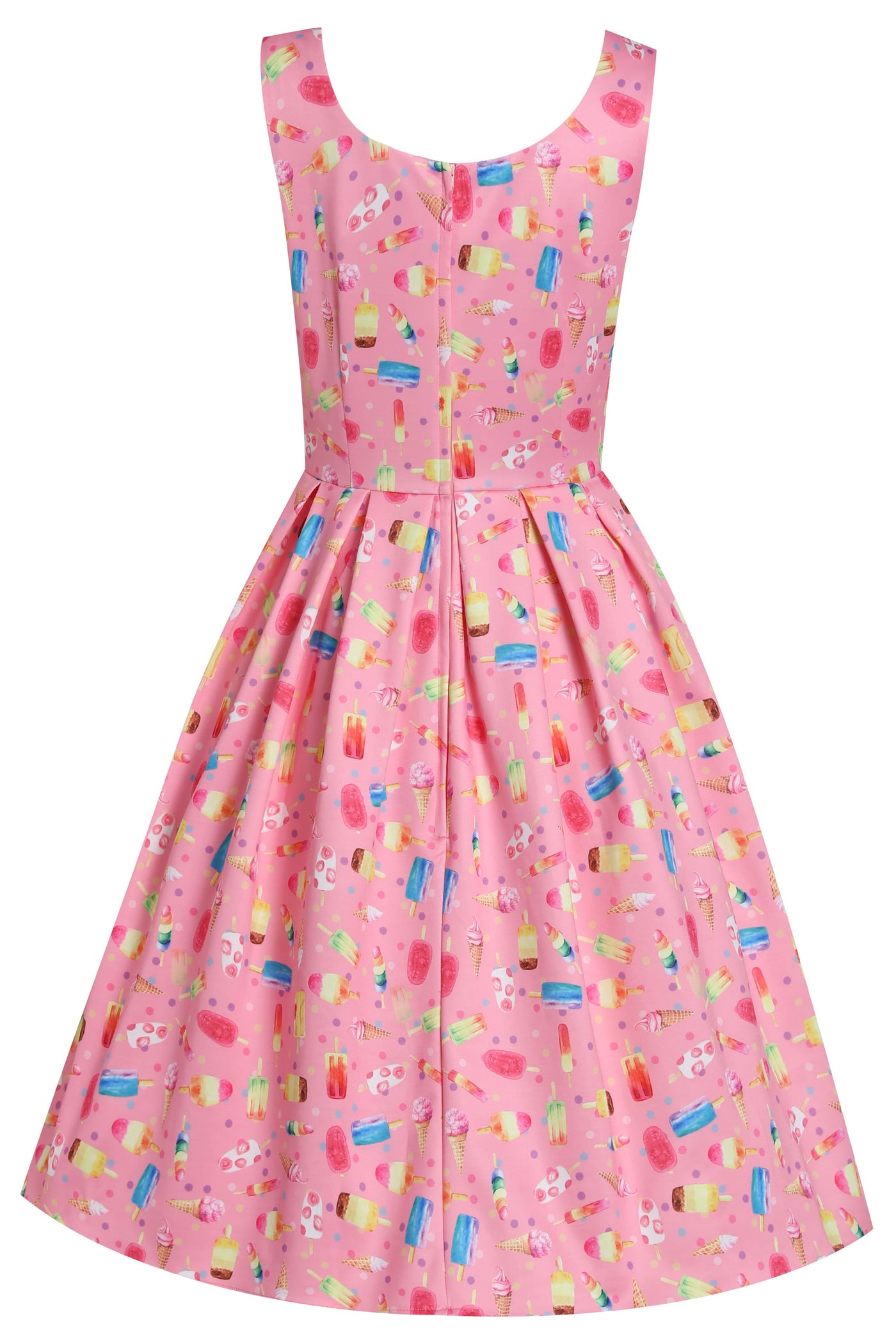 Pink Ice Lolly Swing Dress