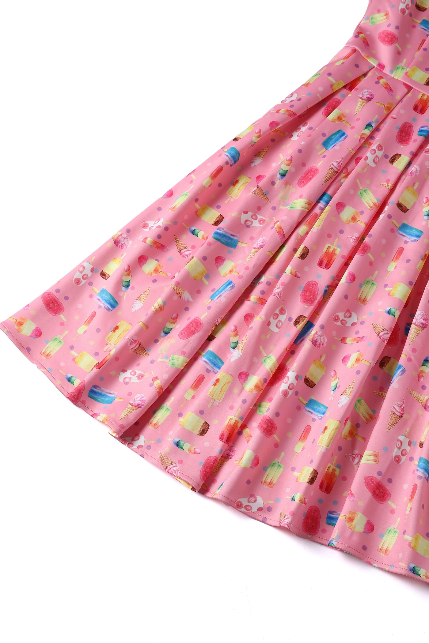 Pink Ice Lolly Swing Dress