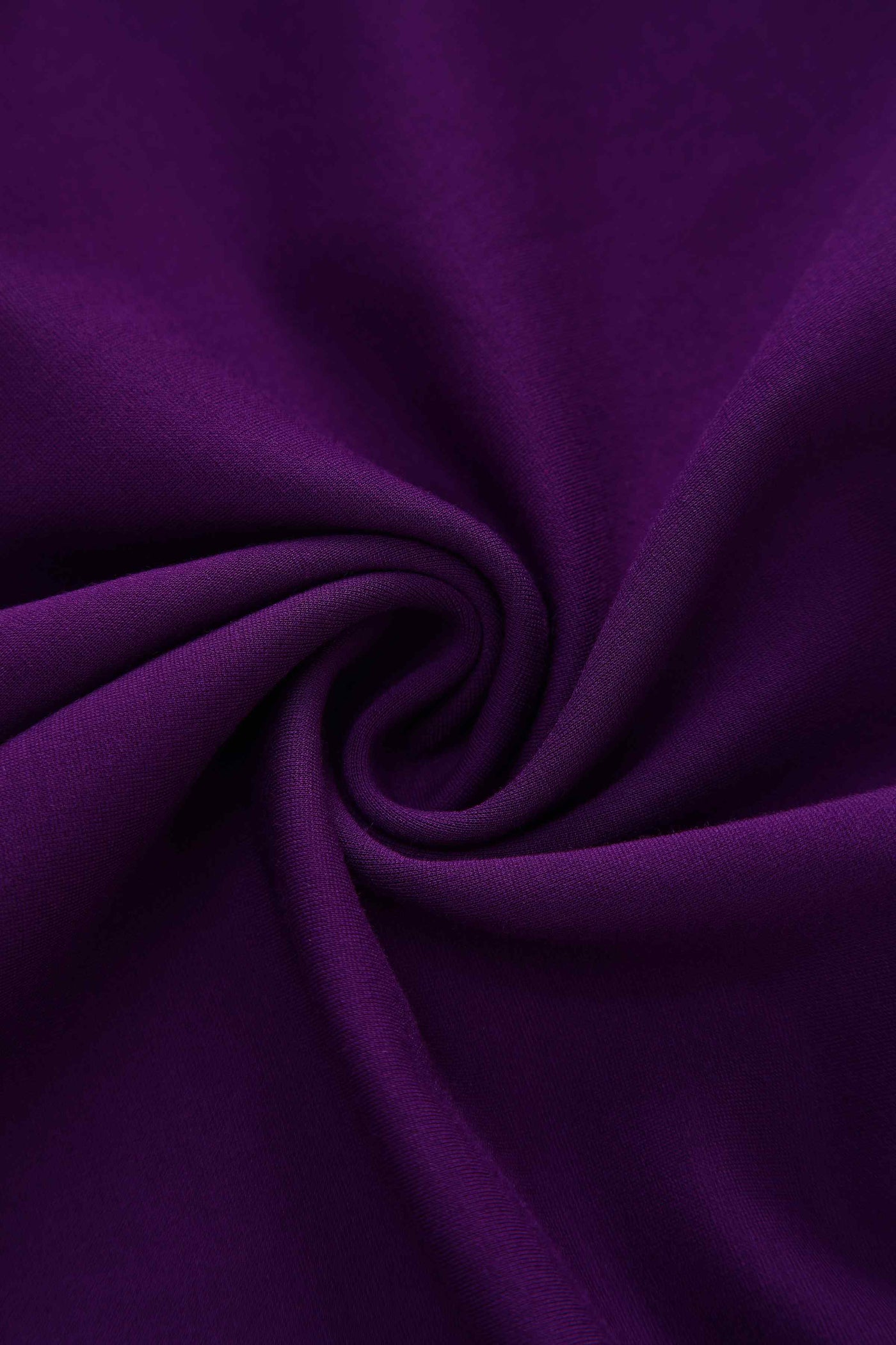 Close up view of Purple Off Shoulder Dress