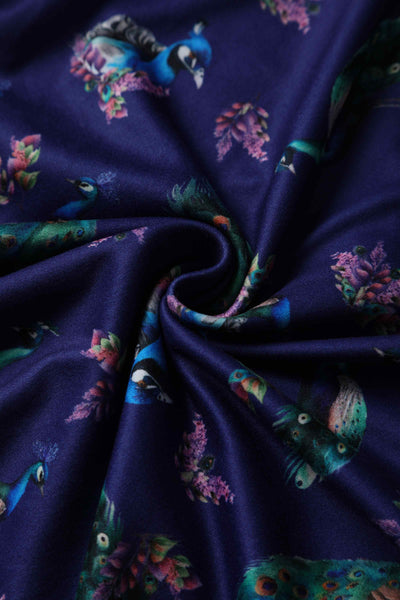 Purple Peacock Dress