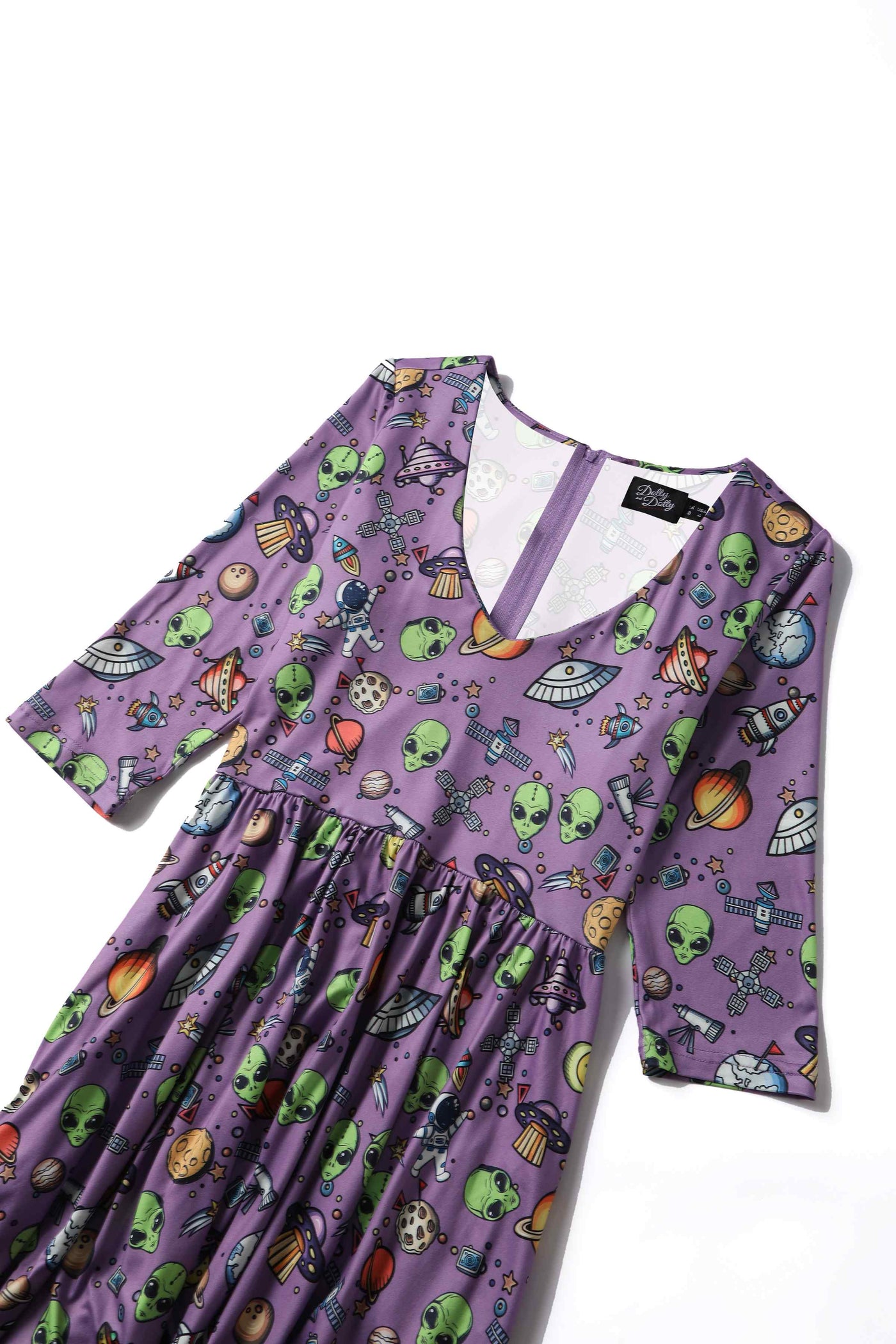  Purple UFO & Alien Dress