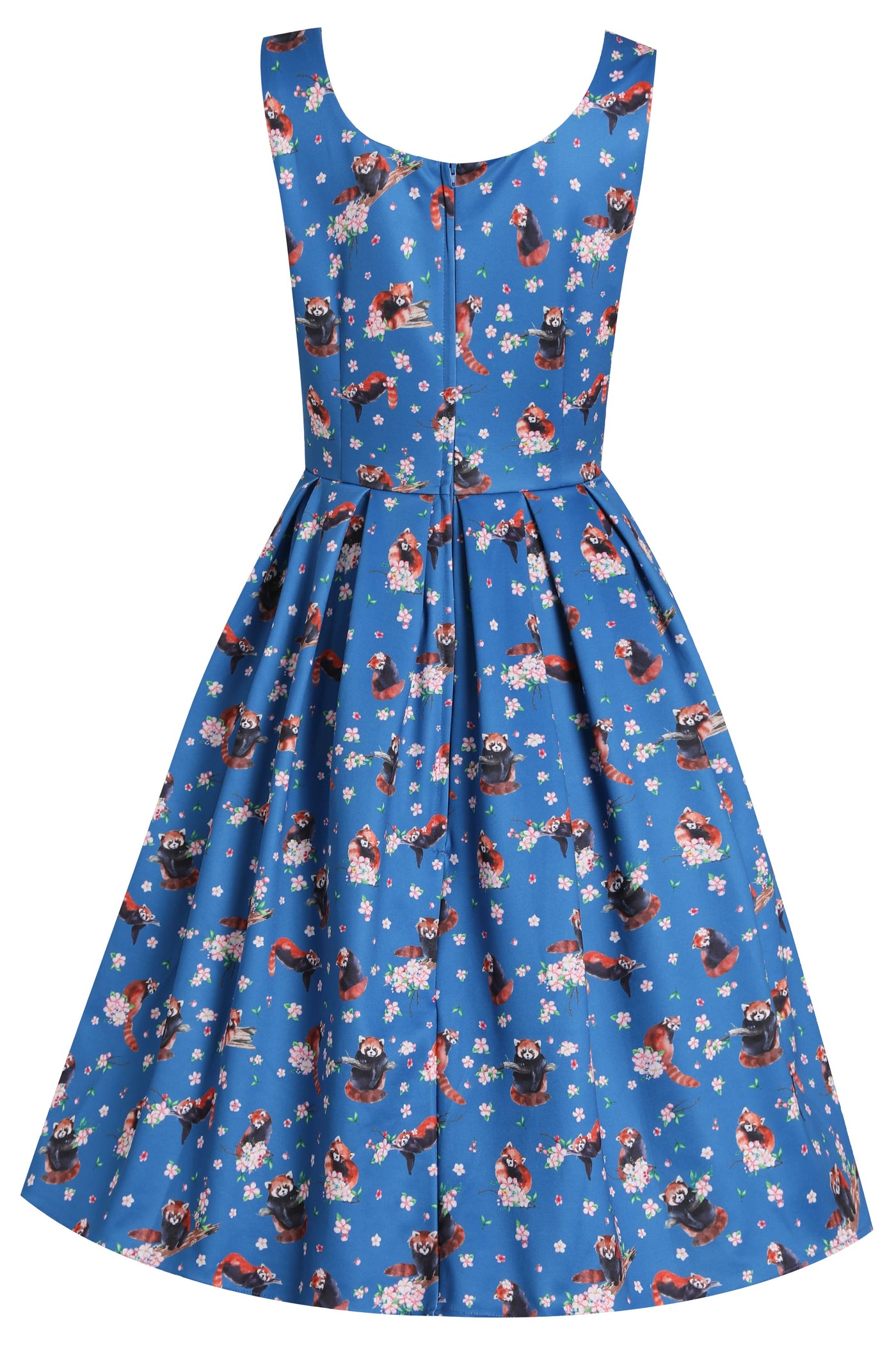 Red Panda Swing Dress
