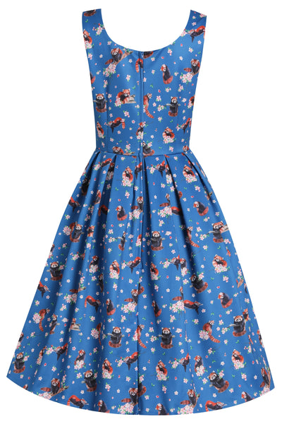 Red Panda Swing Dress