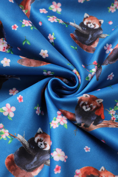 Red Panda Swing Dress