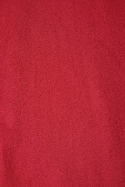 Close up view of Retro Red Shirt Dress