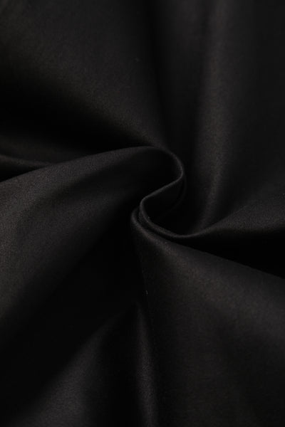Close up view of Rockabilly Old School Tattoo Roll Collar Dress