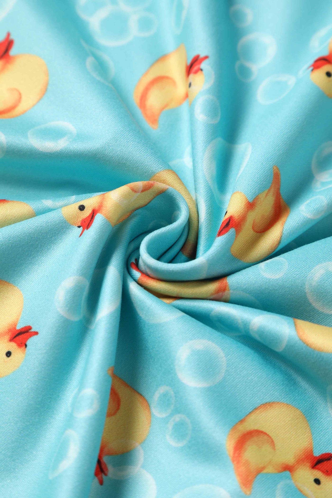 Close up view of Rubber Duck Short Sleeved Dress
