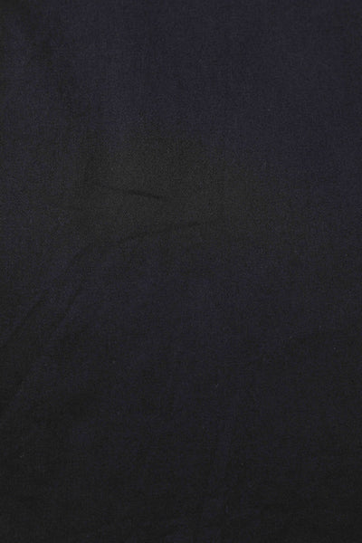 Plain pattern of Ruth Black Retro Long Sleeved Dress