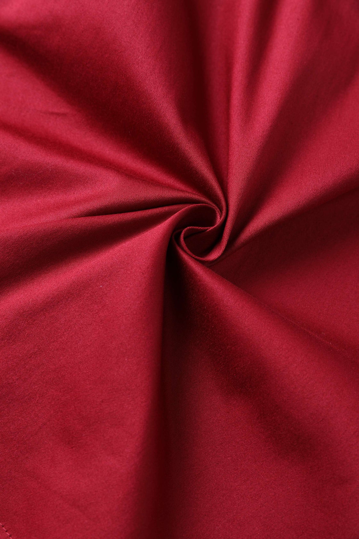 Fabric of Ruth Burgundy Retro Long Sleeved Dress