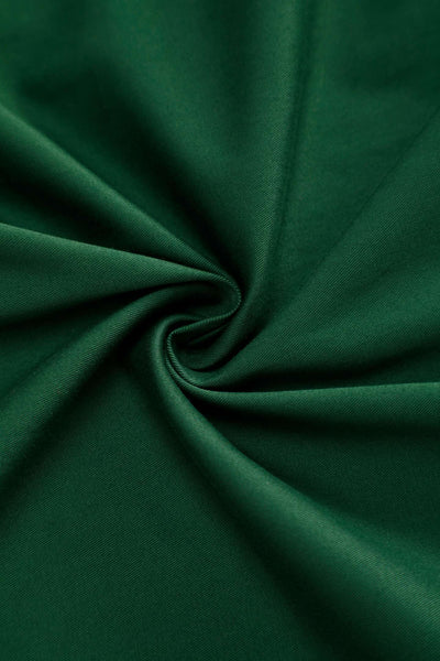 Fabric of Ruth Green Retro Long Sleeved Dress