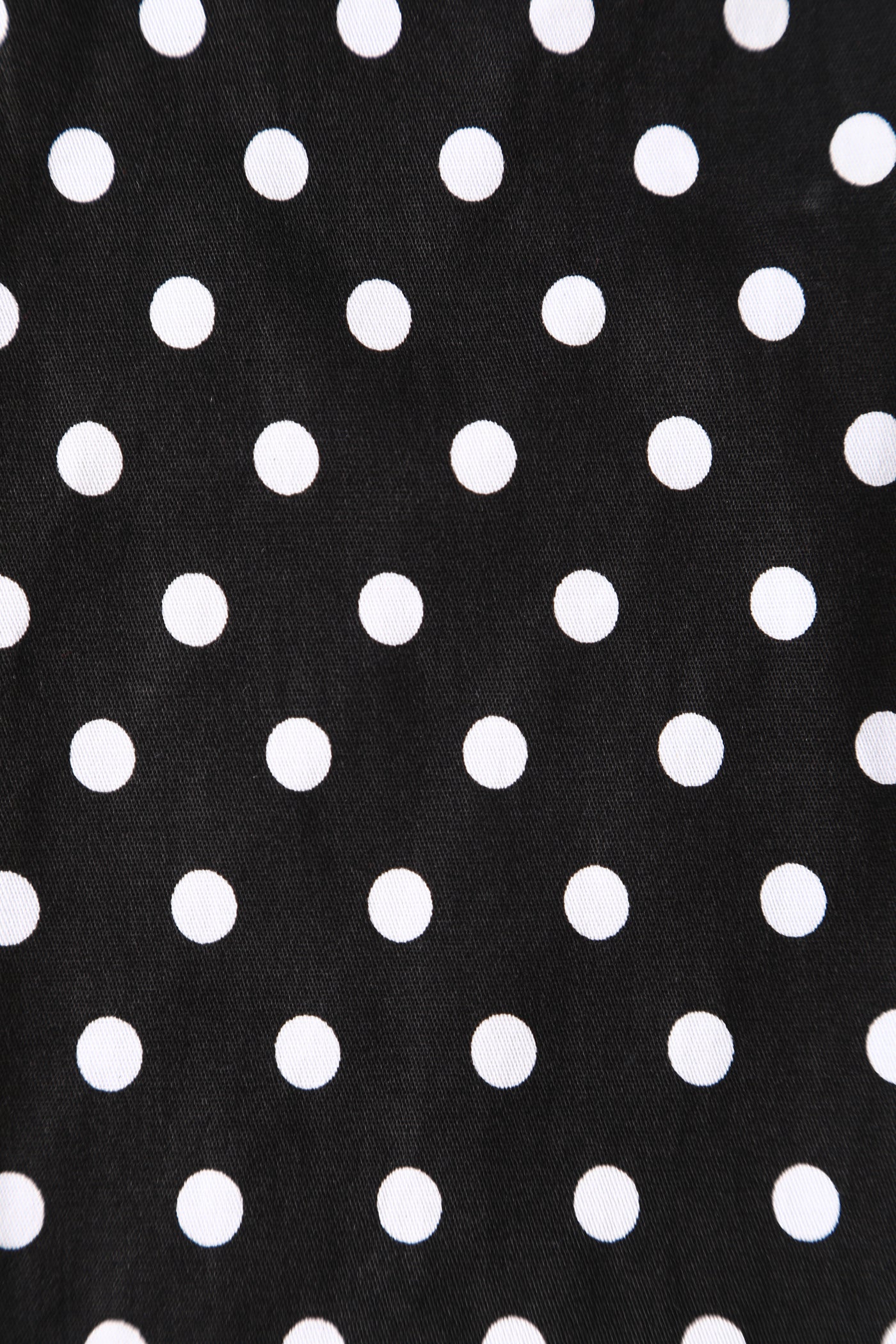 Pattern of Sabrina Black & White Polka Dot Cape Jacket