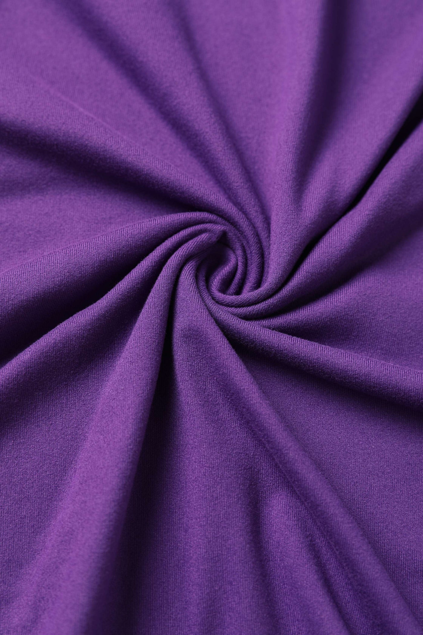 Fabric of Sandra Bow Tie Casual Dress In Purple