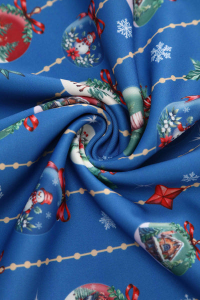 Fabric of Scarlette Christmas Bauble Midi Dress