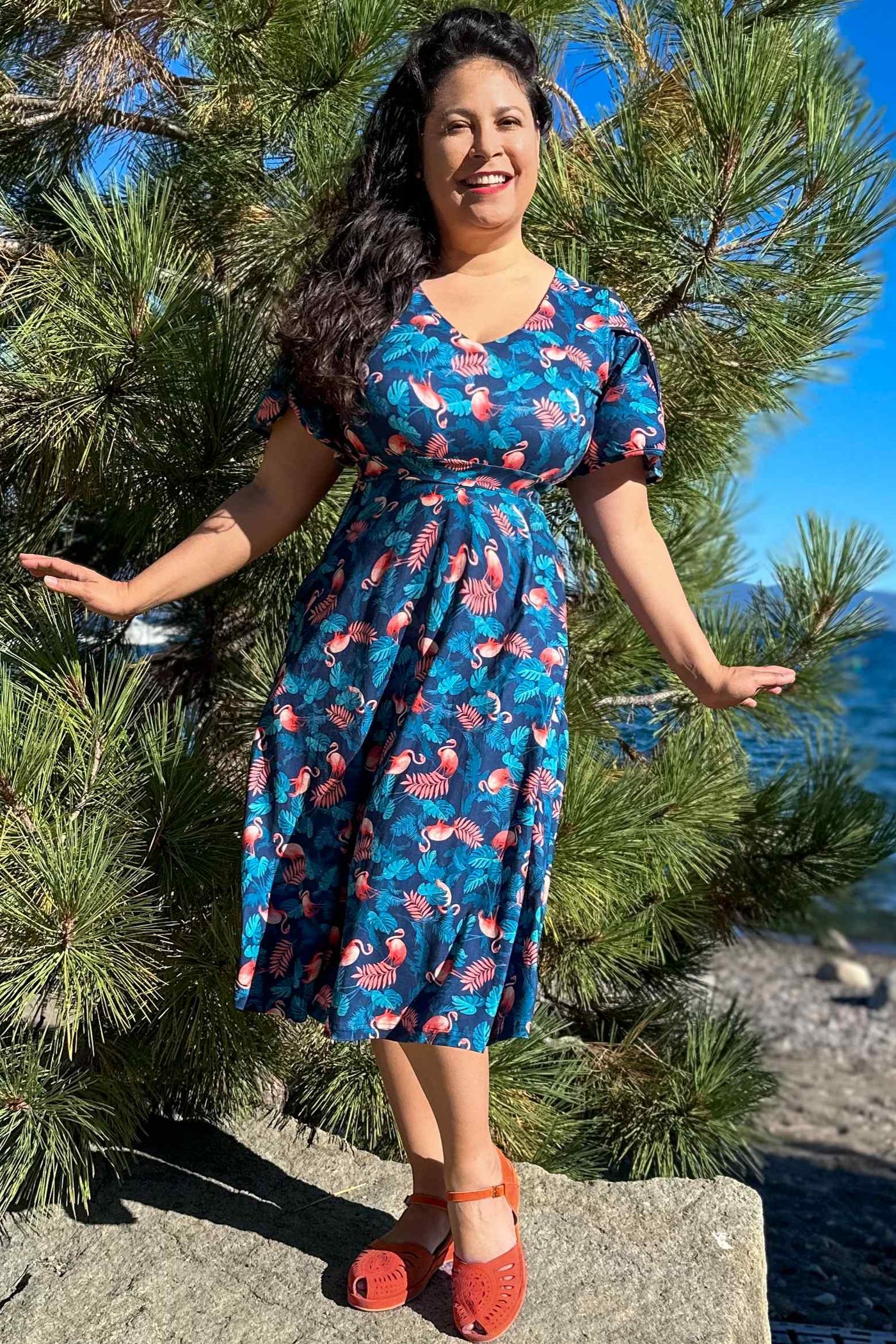 Flamingo dresses uk sale