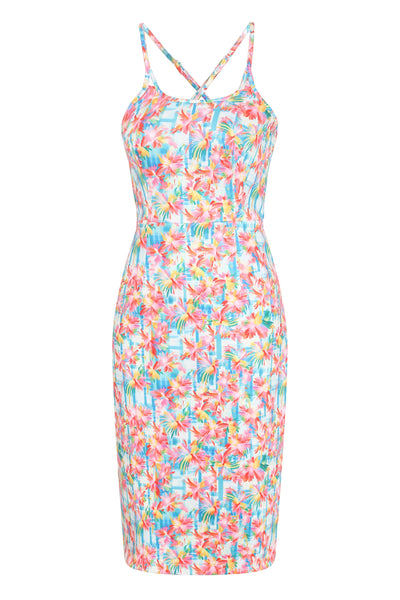 Norma Summer Floral Fitted Dress