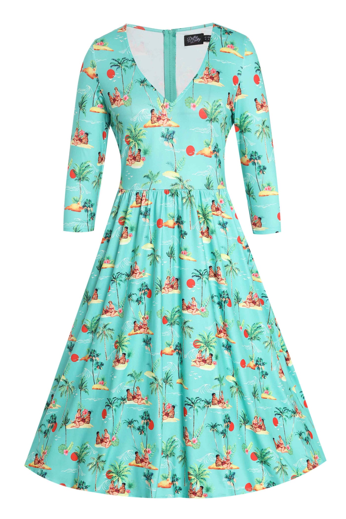 Billie Summer Pinup Couple Dress